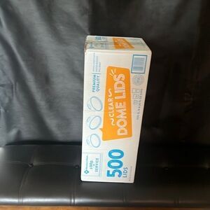 Members mark clear dome lids 500 pieces fits 12,16and 20 oz cups